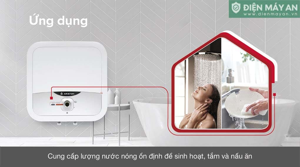 Bình nóng lạnh Ariston 15 lít AN2 15R AG+ VN